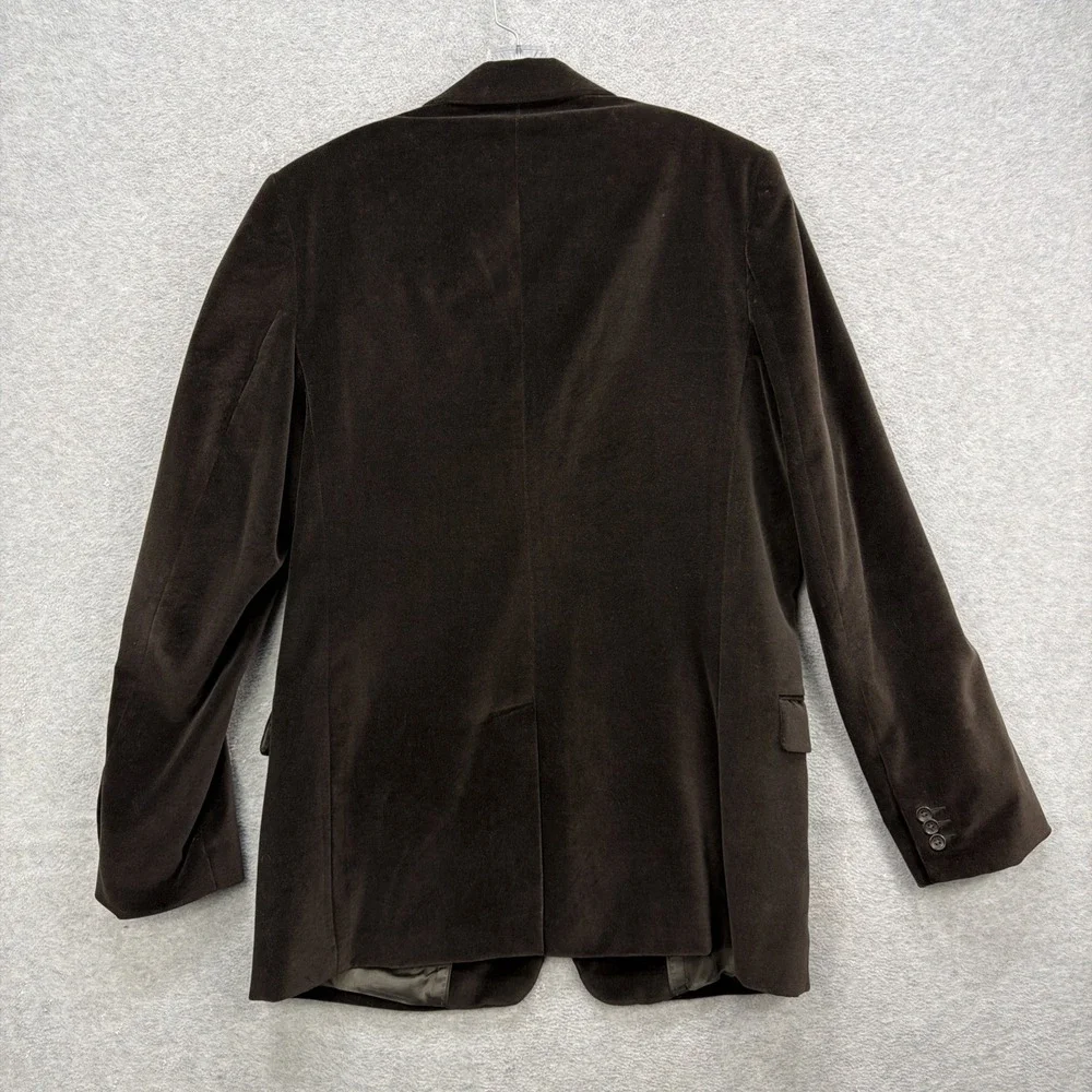 Banana Republic Men's Dark Brown Velvet Blazer